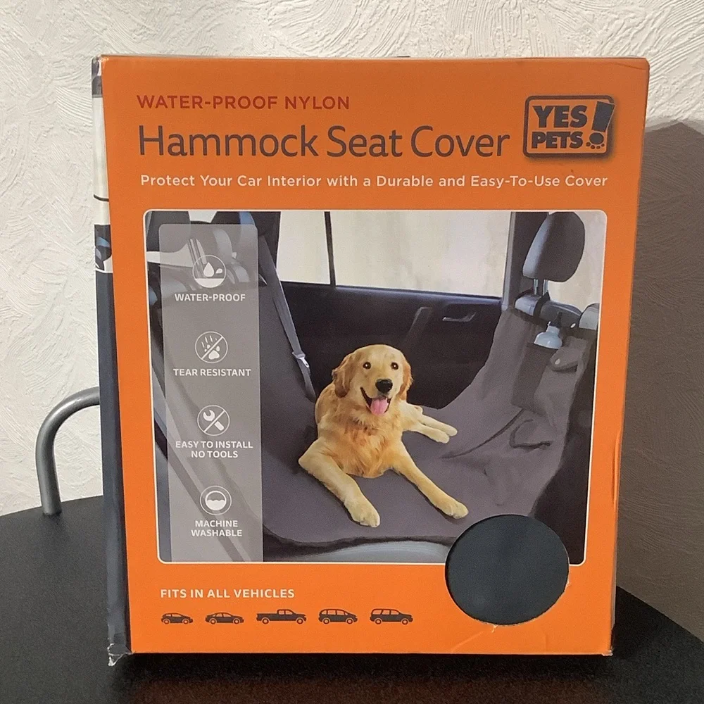 Yes pets! NEW - Hammock Seat Cover - water proof tear resistant machine washable